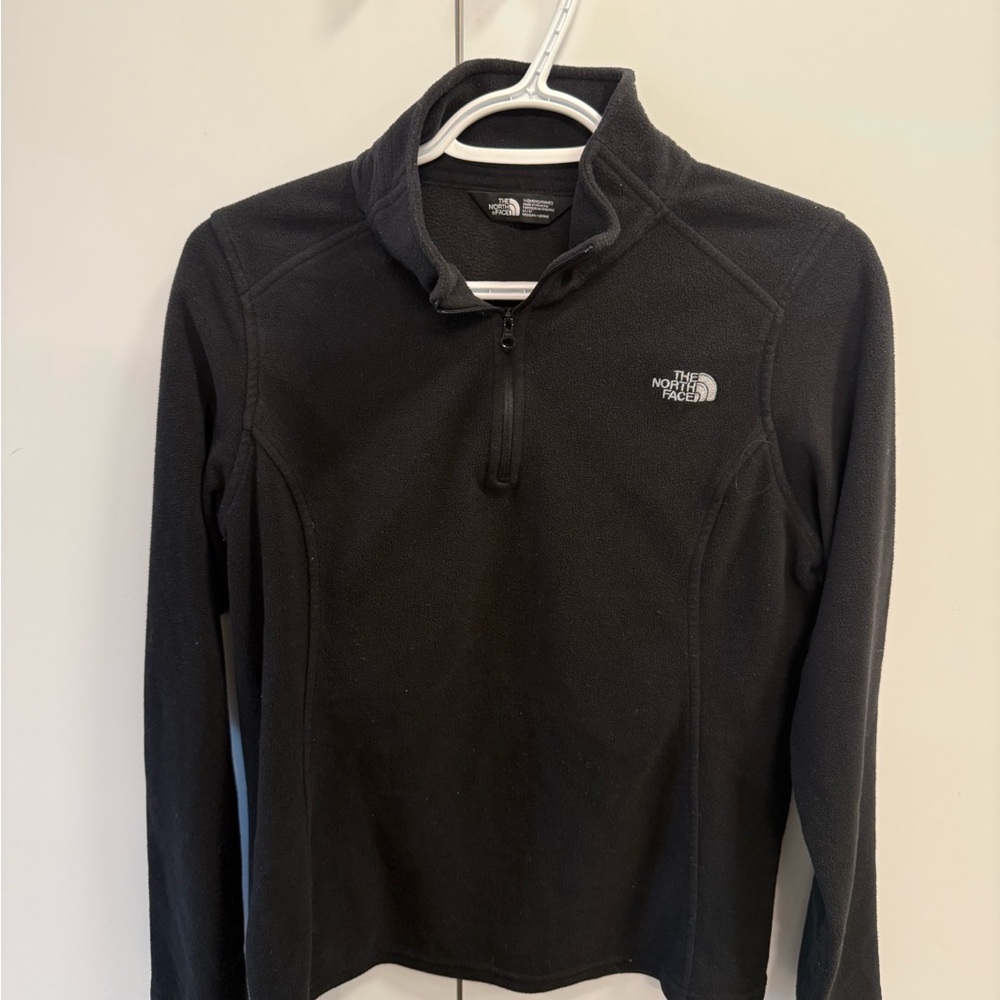 The North Face Black Half-Zip Fleece Top